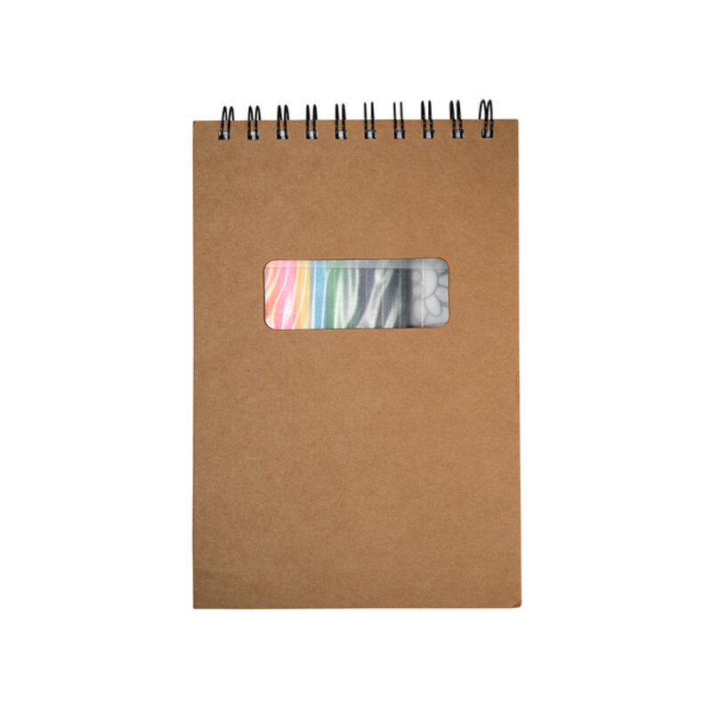 Notebook With Colored Pencils Thumbnail