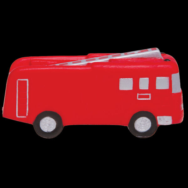 Fire Truck Shape Stress Ball Thumbnail