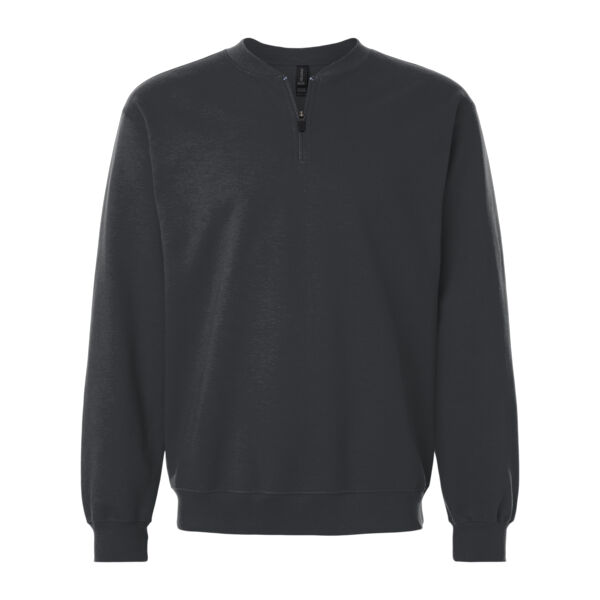 Unisex Softstyle® Midweight 1/4 Zip Sweatshirt Thumbnail