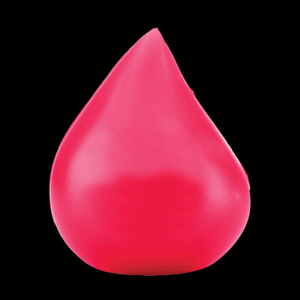 Red Blood Drop Shape Stress Ball Thumbnail