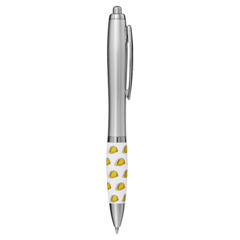 Safety Awareness Construction Hard Hat Ballpoint Pen Thumbnail