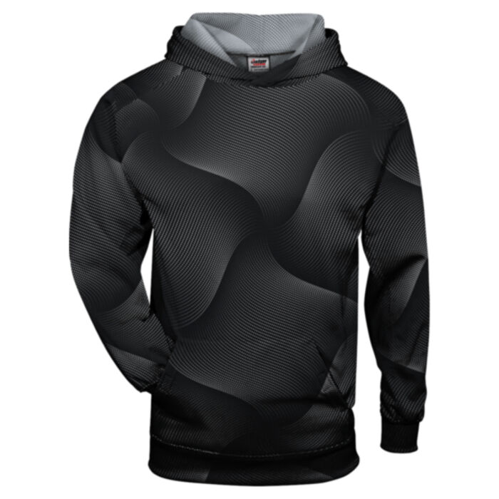 Youth Warp Hooded Long Sleeve T-Shirt Thumbnail
