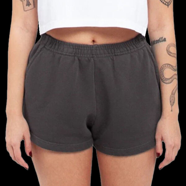 Ladies' Garment Dye Fleece Shorts Thumbnail