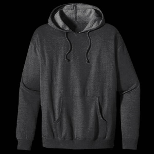 Unisex Heathered Fleece Pullover Hooded Sweatshirt Thumbnail