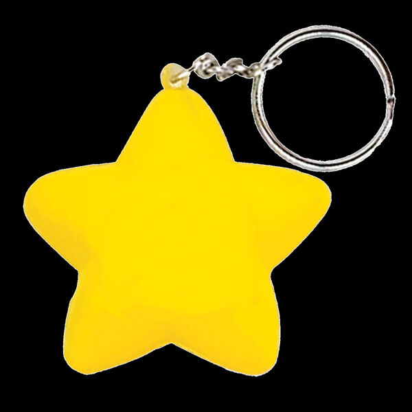 Star Shape Stress Ball Keychain Thumbnail