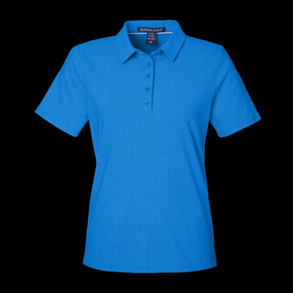 Crownlux Performance® Ladies' Geo Polo Thumbnail