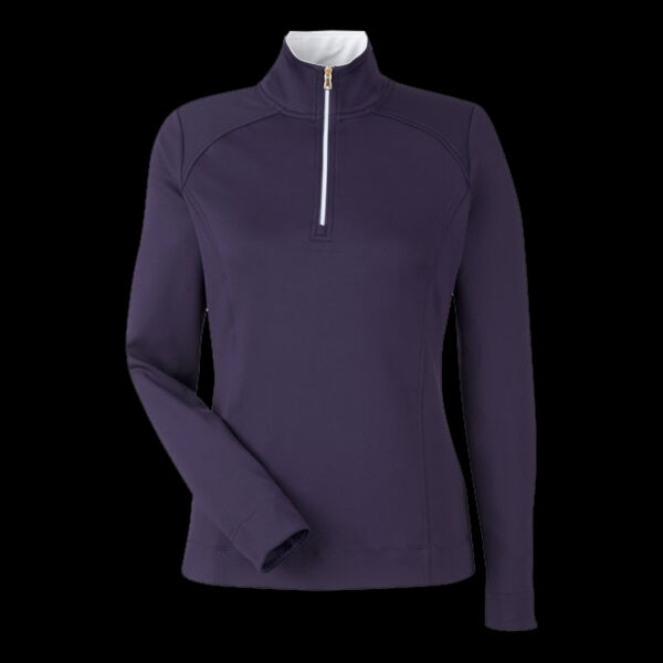 Ladies' Wells Quarter-Zip Tech Pullover Thumbnail