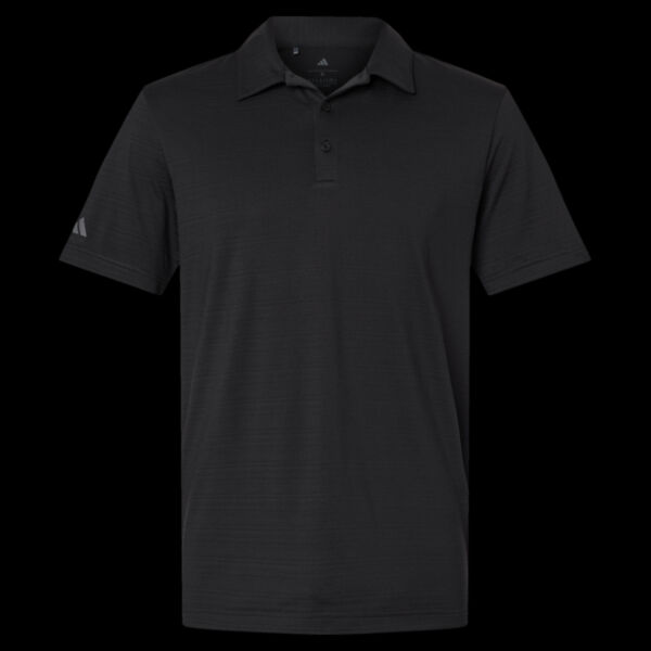 Men's Textured Stripe Polo Thumbnail