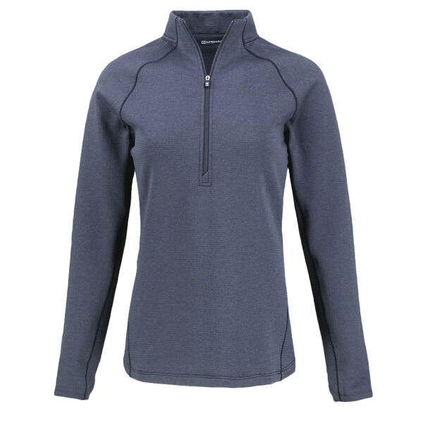 Cutter & Buck Peshastin Eco Fleece Recycled Womens Half Zip Pullover Thumbnail