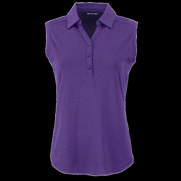 Cutter & Buck Forge Eco Stretch Recycled Womens Sleeveless Polo Thumbnail