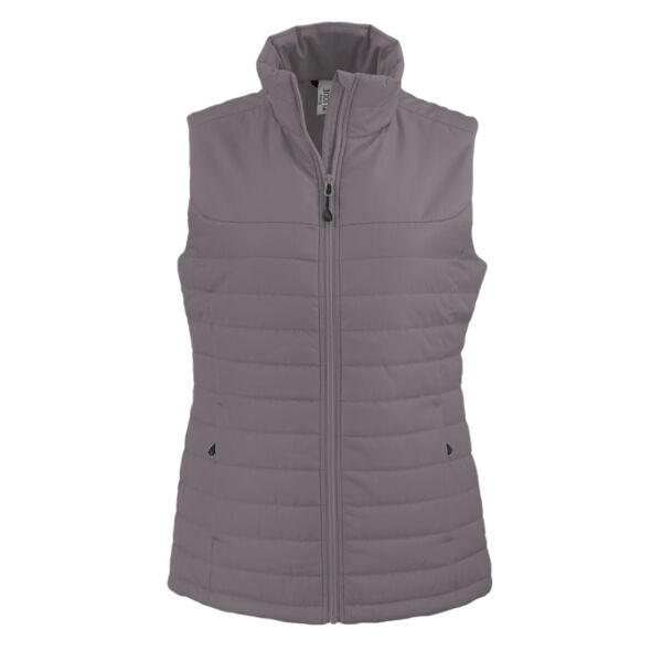 Clique Elevation Eco Full Zip Womens Puffer Vest Thumbnail
