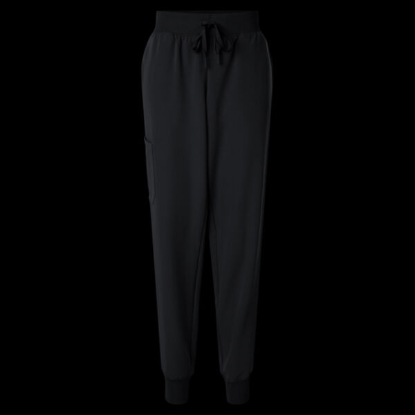 Women's Petite Sizes Silex Knit-Waist Scrub Joggers Thumbnail