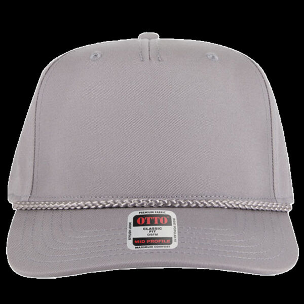 OTTO CAP® 5 Panel Mid Profile Corduroy Baseball Cap Thumbnail