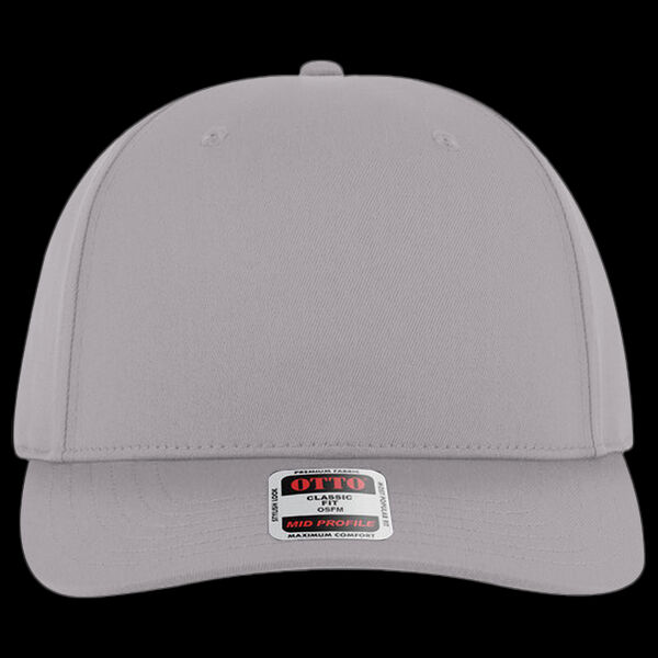 OTTO CAP® Seamless 6 Panel Mid Profile Baseball Cap Thumbnail