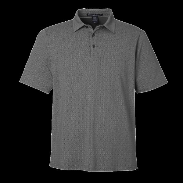 Men's Crownlux Performance® Geo Polo Thumbnail