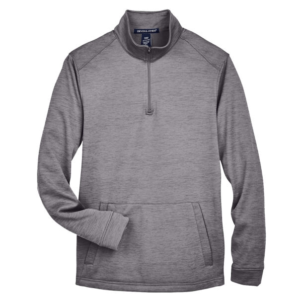 Men's Newbury Mélange Fleece Quarter-Zip Pullover Thumbnail