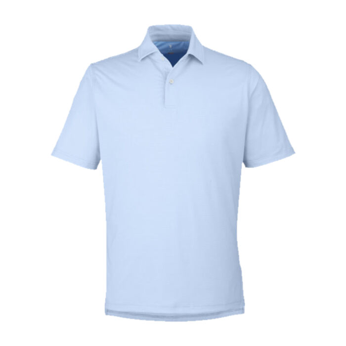 Men's USA Made Mini Stripe Tech Polo Thumbnail