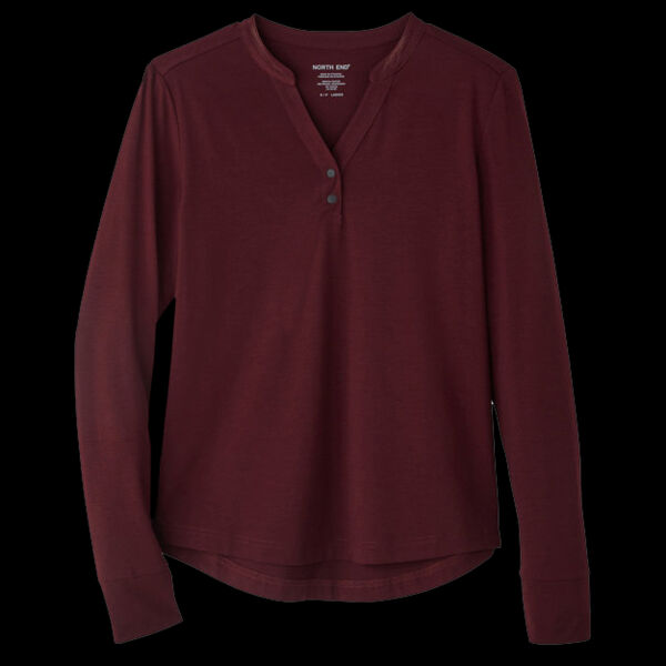 Women's JAQ Stretch Performance V-Neck Snap Pullover Thumbnail