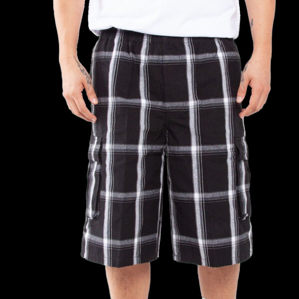 Unisex Plaid Shorts Thumbnail