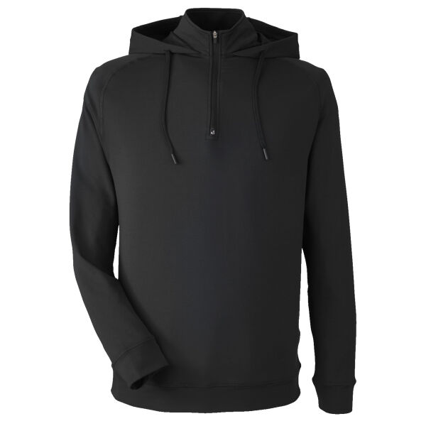 Unisex Vandyke Quarter-Zip Hooded Pullover Thumbnail