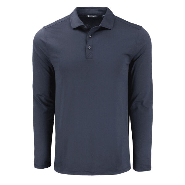 Cutter & Buck Coastline Epic Comfort Recycled Mens Long Sleeve Polo Thumbnail