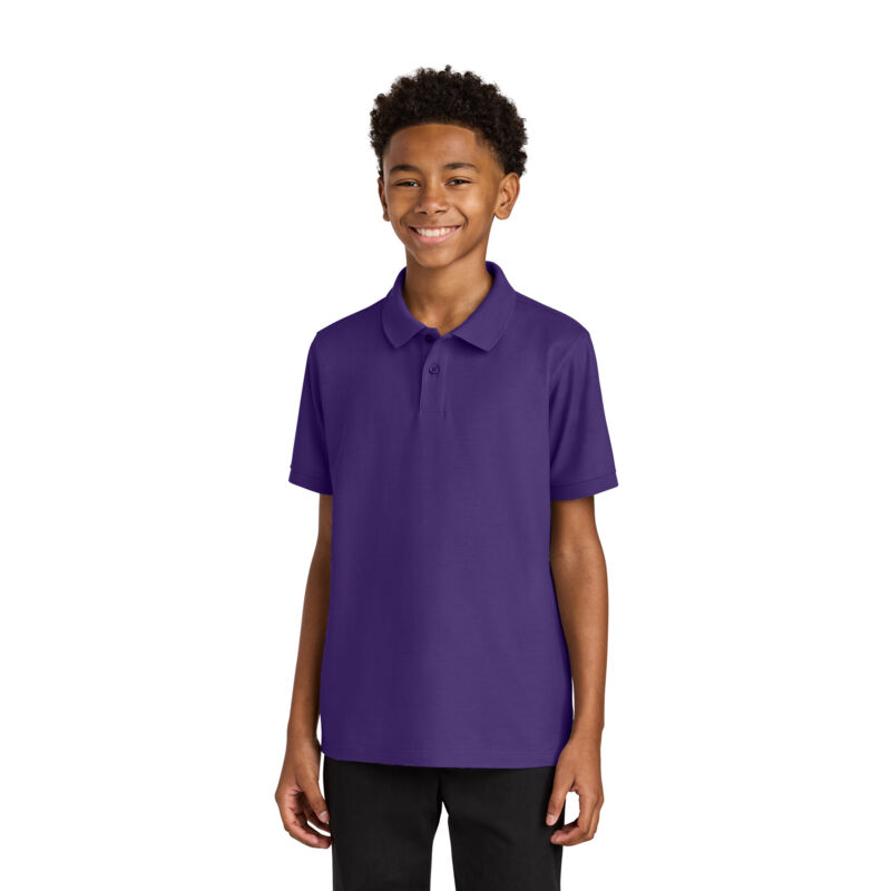 Youth Wearever Signature Pique Polo Thumbnail