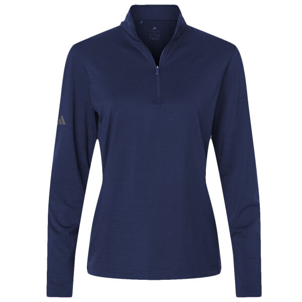Women's Textured Stripe Quarter-Zip Pullover Thumbnail