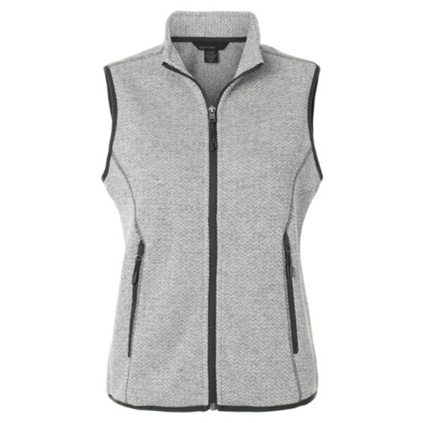 Women's Jasper Jacquard Fleece Vest Thumbnail