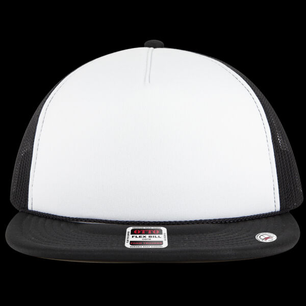 OTTO CAP® "OTTO SNAP" 5 Panel Pro Style Mesh Back Trucker Snapback Hat Thumbnail