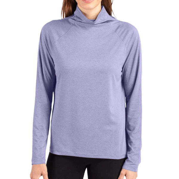 Cutter & Buck Coastline Epic Comfort Eco Recycled Womens Funnel Neck Thumbnail