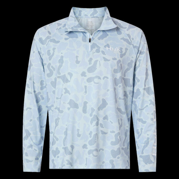 Men's Airweight KC Printed Quarter-Zip Pullover Thumbnail