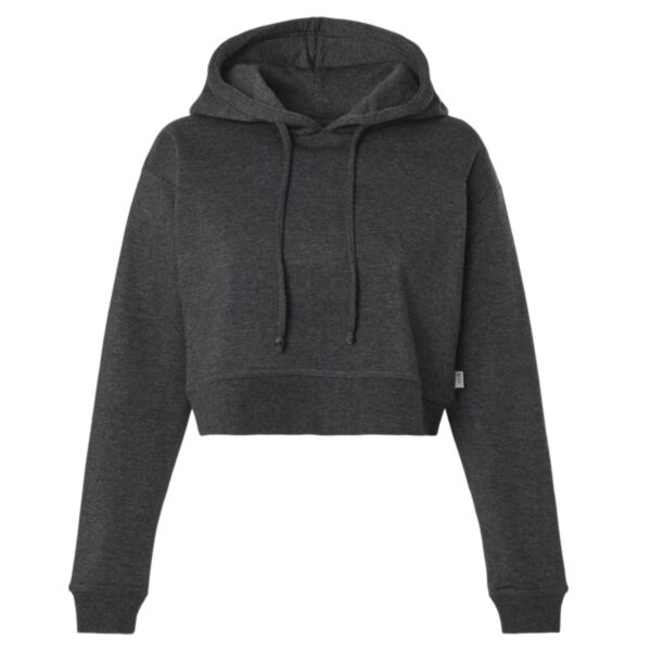 Women's Cropped Fleece Hooded Sweatshirt Thumbnail