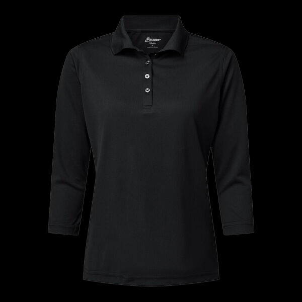 PRG LDY MINI MESH L/S POLO Thumbnail