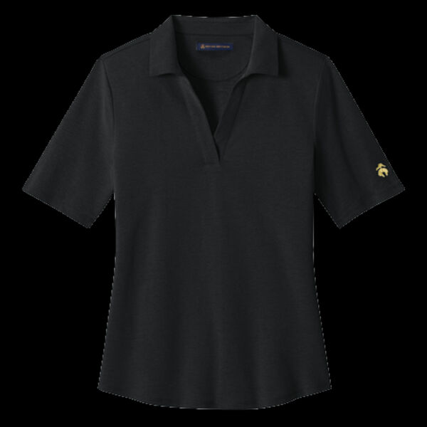 Women's Pinpoint Pique Polo Thumbnail