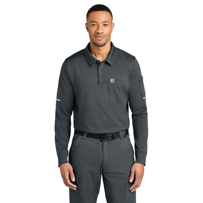 FLD & Rscu Long Sleeve Polo Thumbnail