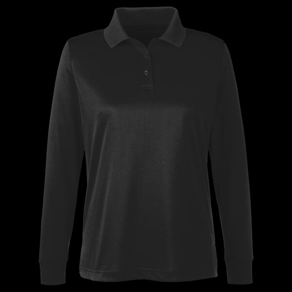 Customer Supplied Women's Long Sleeve Polo Thumbnail
