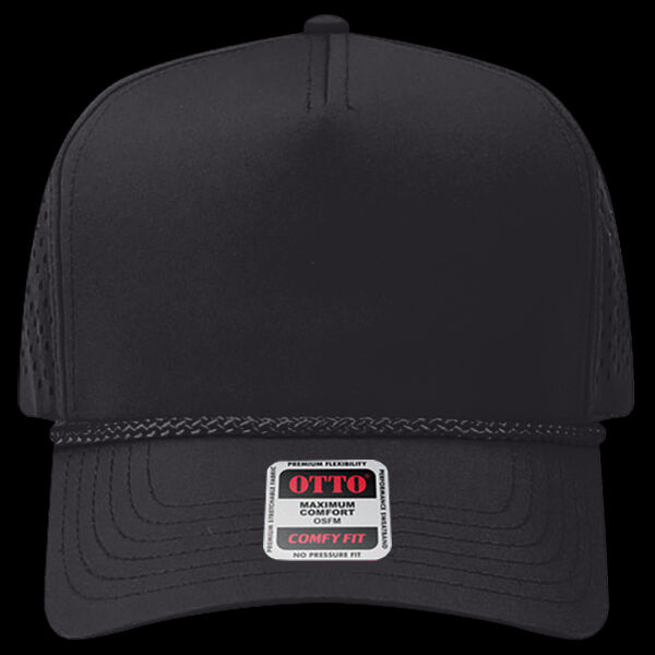 OTTO CAP® OTTO COMFY FIT® 5 Panel Mid Profile Perforated Cap Thumbnail