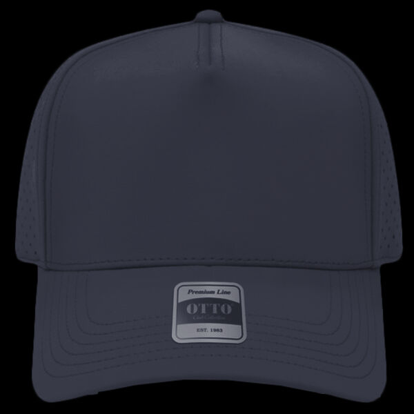 OTTO CAP® Club Collection 5 Panel Mid Profile Perforated Cap Thumbnail