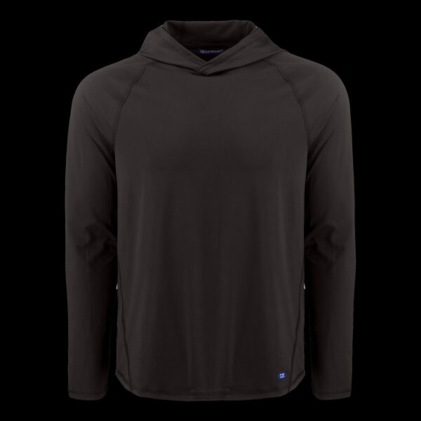 Cutter & Buck Prospect Recycled Featherlight Stretch Mens Big & Tall Hooded Pullover Thumbnail