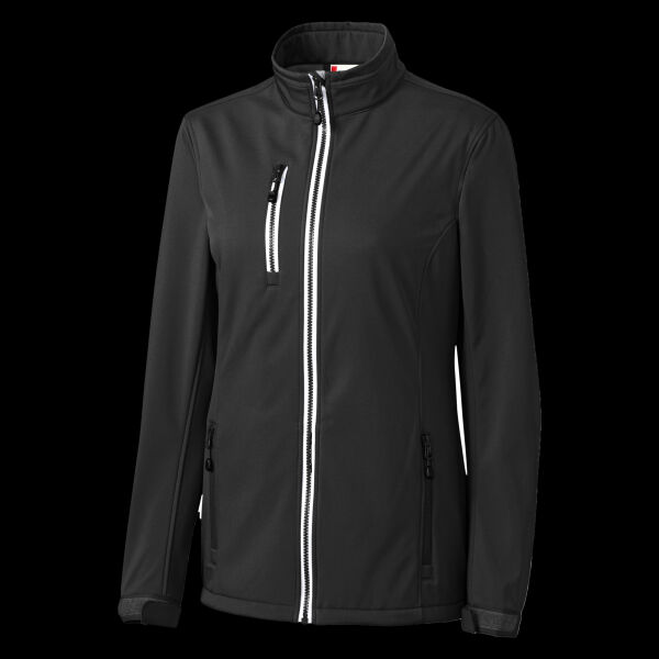 Clique Telemark Eco Stretch Softshell Full Zip Womens Jacket Thumbnail