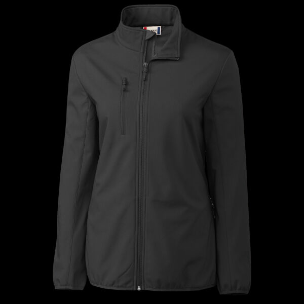 Clique Trail Eco Stretch Softshell Full Zip Womens Jacket Thumbnail