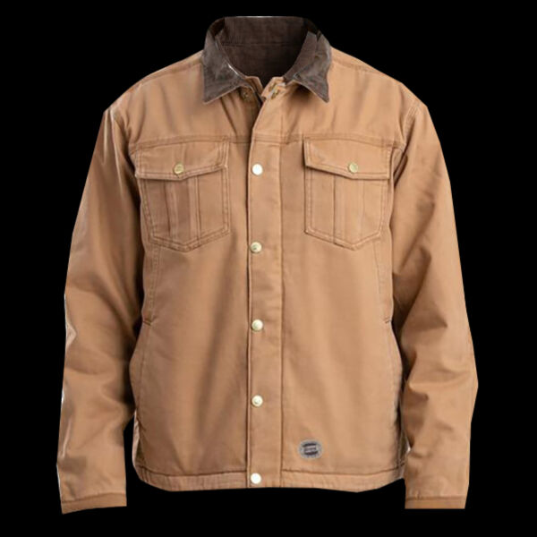 Men's Vintage Washed Sherpa-Lined Work Jacket Thumbnail