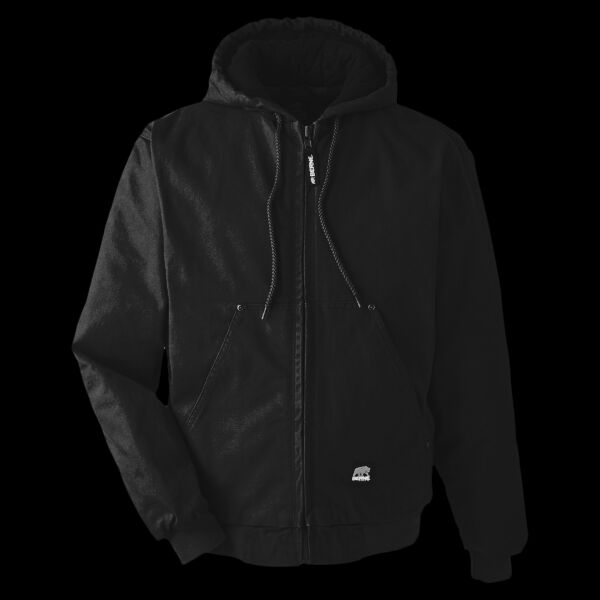 Men's Highland Flex180® Washed Duck Hooded Work Jacket Thumbnail