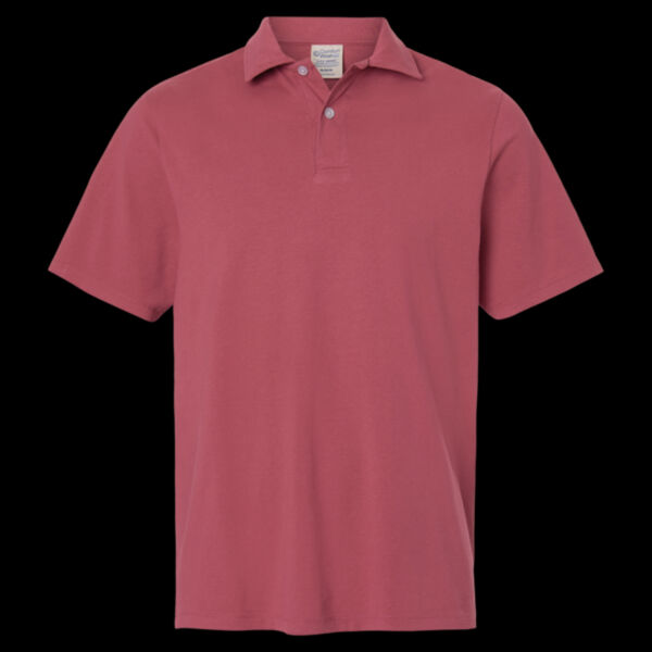 Men's Garment-Dyed Jersey Polo Thumbnail