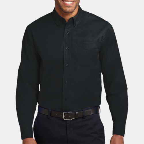 Extended Size Long Sleeve Easy Care Shirt Thumbnail