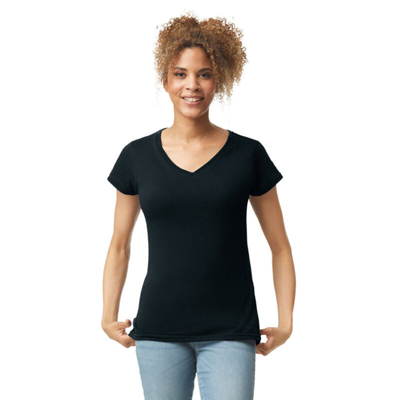 Softstyle™ women's v-neck t-shirt Thumbnail