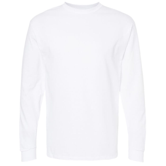 Unisex Gold Soft Touch Long Sleeve T-Shirt Thumbnail