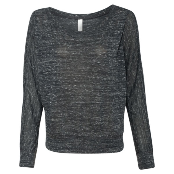 Women’s Flowy Off Shoulder Long Sleeve Tee Thumbnail