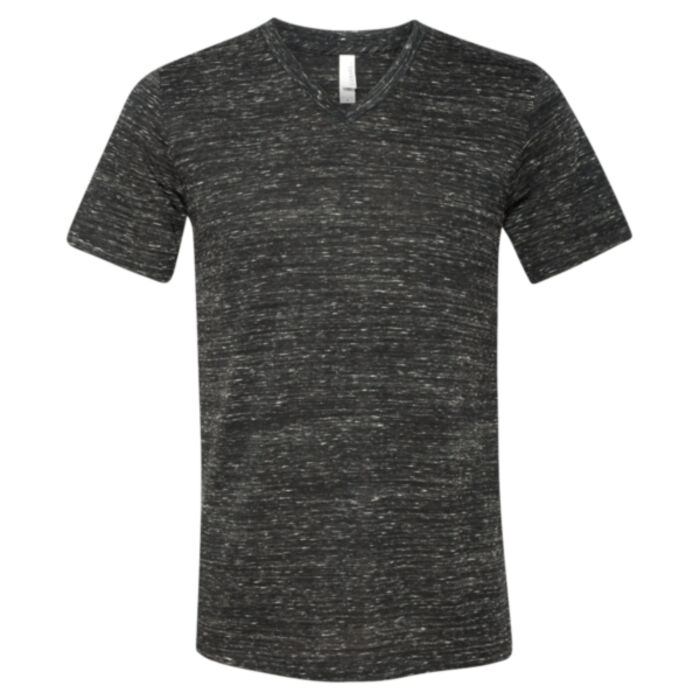 Unisex Textured Jersey V-Neck Tee Thumbnail