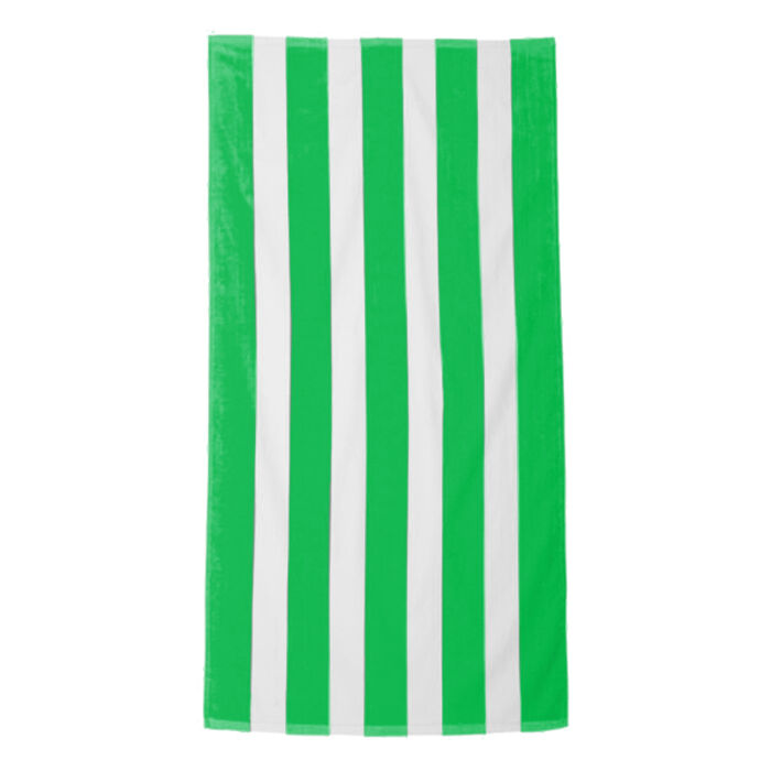 Cabana Stripe Velour Beach Towel Thumbnail